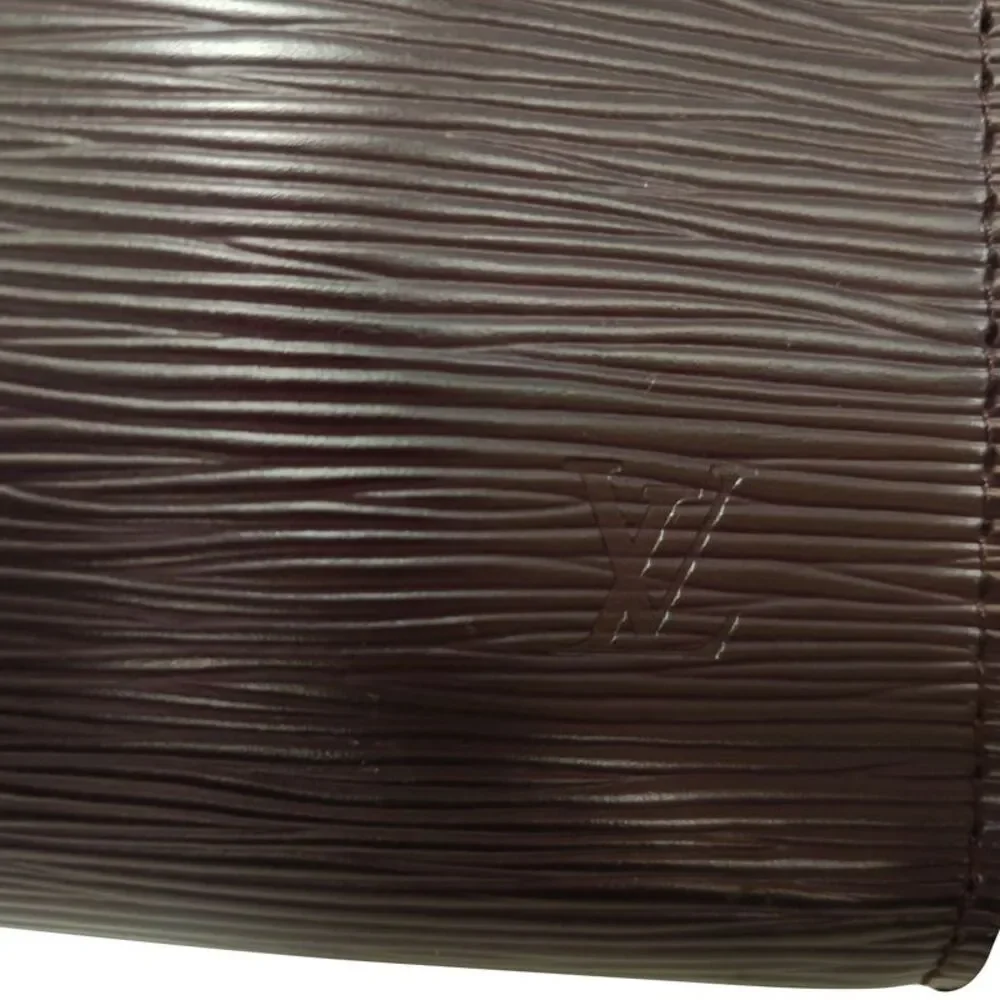 Louis Vuitton Pochette Accessories Bag in Burgundy Epi Leather - Picture 7 of 12